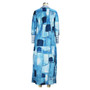 Women Printed Long Sleeve Trench Coat