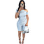 Women's Summer Fashion Slash Shoulder Short Sleeve Sexy Shorts Casual Two Piece Shorts Set