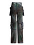 Trendy Cargo Pants Spring Fashion Street Multi-Pocket High Waist Denim Trousers