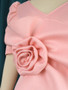 Plus Size Women Elegant 3D Flower Bodycon Dress
