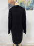 Women Fall/Winter Round Neck Loose Solid Long Sleeve Long Sweater