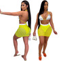 Spring And Summer Swimwear Women's Bra Mesh Sequin Skirt Two-Piece Set