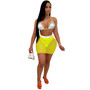 Spring And Summer Swimwear Women's Bra Mesh Sequin Skirt Two-Piece Set