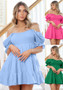 Women Sexy Ruffles Chic Cascading Ruffles Dress