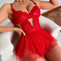 Women mesh hollow dressSexy Lingerie