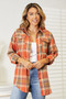 Plaid Dropped Shoulder Shirt