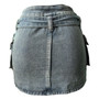 Washed Denim Pocket Belt Fashion Women Denim Shorts