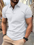 Men's Summer Solid Short Sleeve Top