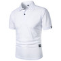 Men's Summer Solid Short Sleeve Top