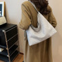 Women Shoulder Stud Style Bucket Bag