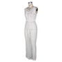 Summer Women Tethered Mesh Knitting Beach Maxi Dress