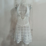 Women Summer Hollow Sexy Lace Holidays Knitting Dress