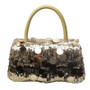 Women sequin chain crossbody bag small square bag