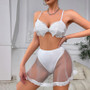 Women butterfly sexy lingerie two-piece set