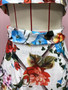 Women Sexy Chic Suspender Printed Top And Beach Skirt Two-Piece