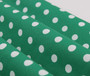 Women Retro Polka Dot Contrast Color Dress