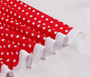 Women Retro Polka Dot Contrast Color Dress