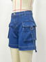 Pencil Pants High Stretch Casual Loose Denim Pants Women's Shorts