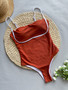 Women Patchwork Bikini One Piece Swimwear