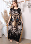 Fashion Dress Plus Size Women's Short Sleeve Robe Prayer Dress