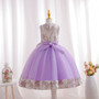 Girl Princess Dress for Piano Performancegirl Dress Three-Piece