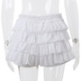 Women Sexy Square Neck Knitting Cardigan Bell Bottom Sleeve Ruffle Top and Shorts Two-piece Set