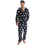 Men's Flannel Christmas Halloween Onesie Pajamas Loungewear