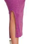 Zenana Ribbed Asymmetric Hem and Sleeve Top & Skirt Set