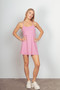 VERY J Sleeveless Active Tennis Dress with Unitard Liner