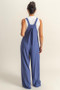 HYFVE Pleated Detail Front Pocket Wide Strap Overalls