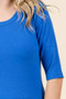 Mittoshop Round Neck Half Sleeve T-Shirt