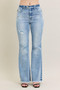 Judy Blue Full Size Hw Flare Jeans W/ Shield Pockets Plus Size