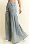 Jade By Jane High-Waist Pleated Wide Leg Jeans