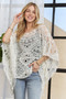 ADORA Boat Neck Crochet Lace Cover Up