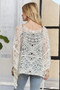 ADORA Boat Neck Crochet Lace Cover Up
