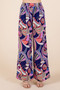 Mittoshop Abstract Print Elastic Waist Wide Leg Pants