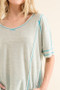 And The Why Reversed Stitch Basic T Shirt