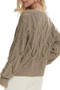 ADORA Loose Fit V Neck Knit Top