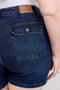 Judy Blue Full Size High Waist Back Flap Pocket Denim Shorts Plus Size