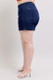 Judy Blue Full Size High Waist Denim Shorts Plus Size