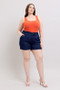 Judy Blue Full Size High Waist Denim Shorts Plus Size