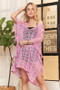 ADORA Crochet Cover Up Tunic Top