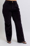 Judy Blue Full Size High Waist Corduroy Trouser Wide Plus Size