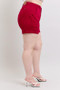 Judy Blue Plus Size High Waist Tummy Control Garment Dyed Heart Shaped Denim Shorts