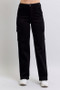 Judy Blue Full Size High Waist Cargo Wide Leg Jeans Plus Size