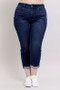 Judy Blue Full Size High Waist Boyfriend Jeans Plus Size