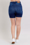Judy Blue Full Size High Waist V-Front Bermuda Plus Size