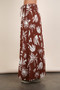 VERY J Printed Resort Midi Skirt