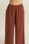 HYFVE Elastic Waist Wide Leg Pants