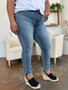 Judy Blue Full Size Cuffed Hem Slim Jeans